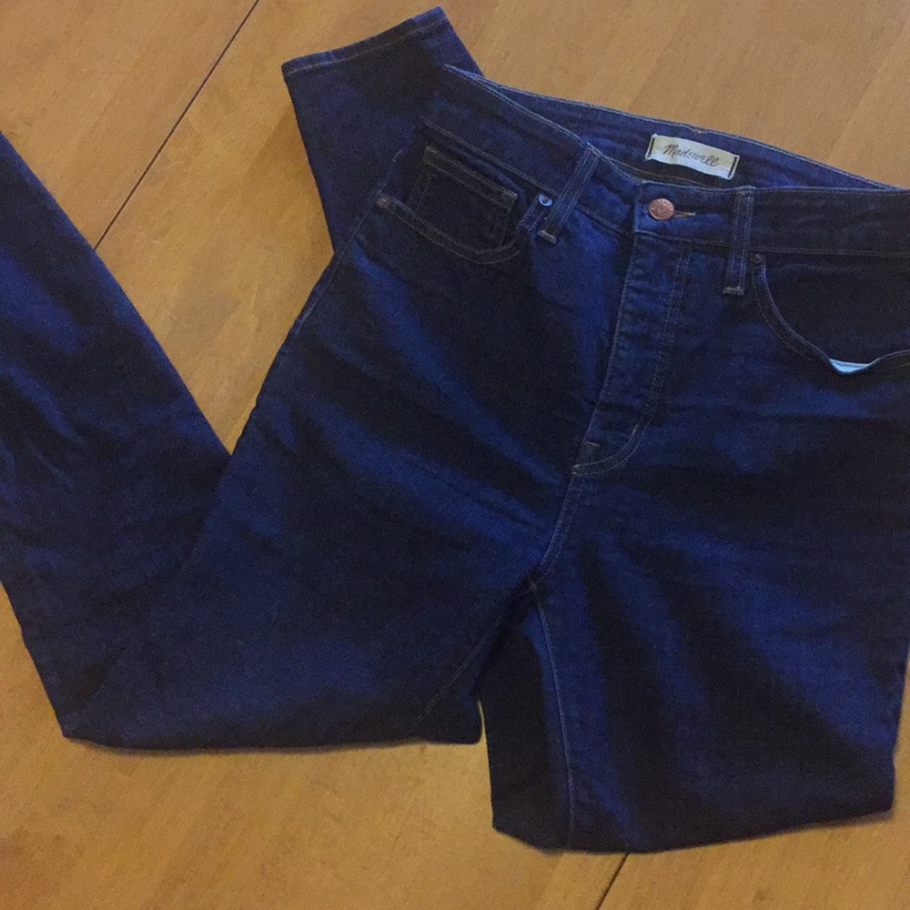 Madewell 10inch high rise skinny jeans